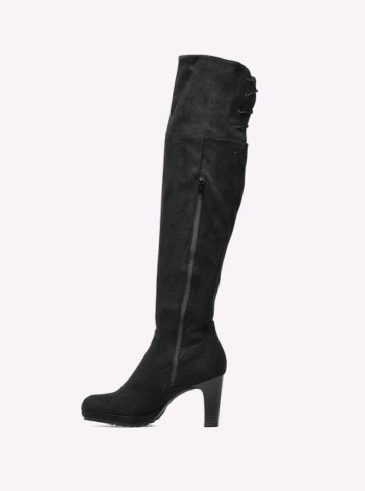 Overknee Boots schwarz Gr. 35 in Nürnberg (Mittelfr)