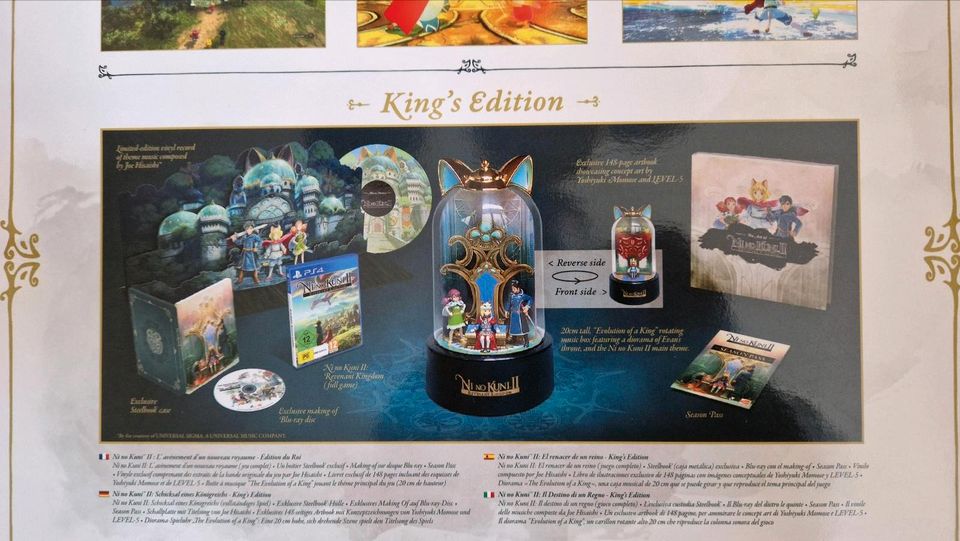 Ni no Kuni 2 Kings Collectors Edition PS4 Namco in Berlin