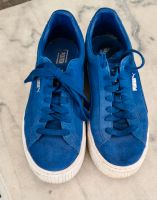 Puma Sneaker Velour Blau Gr.40,5 Hessen - Waldsolms Vorschau