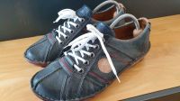 Carinii Leder Sneakers  vintage blau Gr. 40 Thüringen - Hirschberg Vorschau