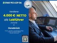 Triebfahrzeugführer/Lokführer 4.000 € NETTO Osnabrück m/w/d Niedersachsen - Osnabrück Vorschau