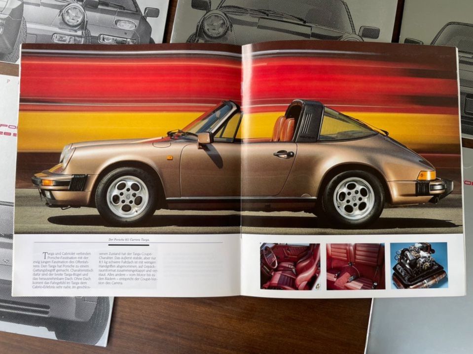 Konvolut 6 Porsche 911 928 944 Prospekt 1991 Preisliste 1990 Buch in Lahnstein