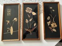 DDR Strohbilder 18,5 x 40,0 VEB Neugersdorf Vintage Bilderrahmen Sachsen-Anhalt - Wieglitz Vorschau