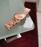 Uhr gold roségold beige Farbverlauf Emaille Armband Armbanduhr Baden-Württemberg - Schwieberdingen Vorschau