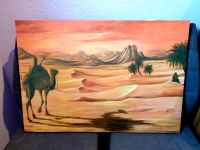 Bild auf Leinwand Keilrahmen Wüste Kamel 78x55 cm Herzogtum Lauenburg - Mölln Vorschau