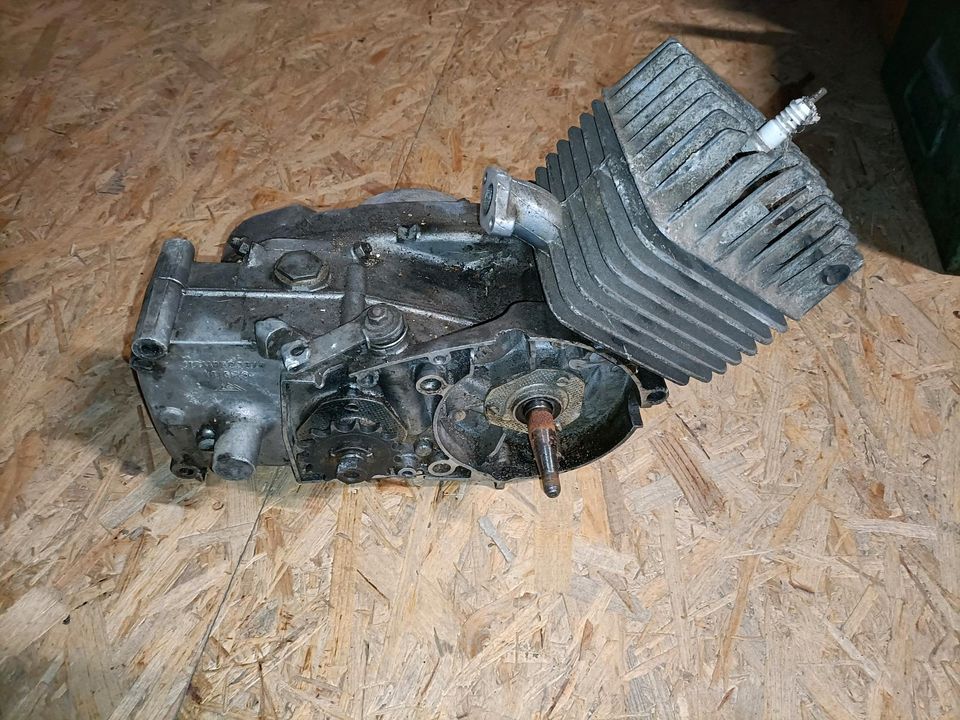 Simson S50 Motor 3Gang Oldtimer Scheunenfund DDR dreht in Großröhrsdorf