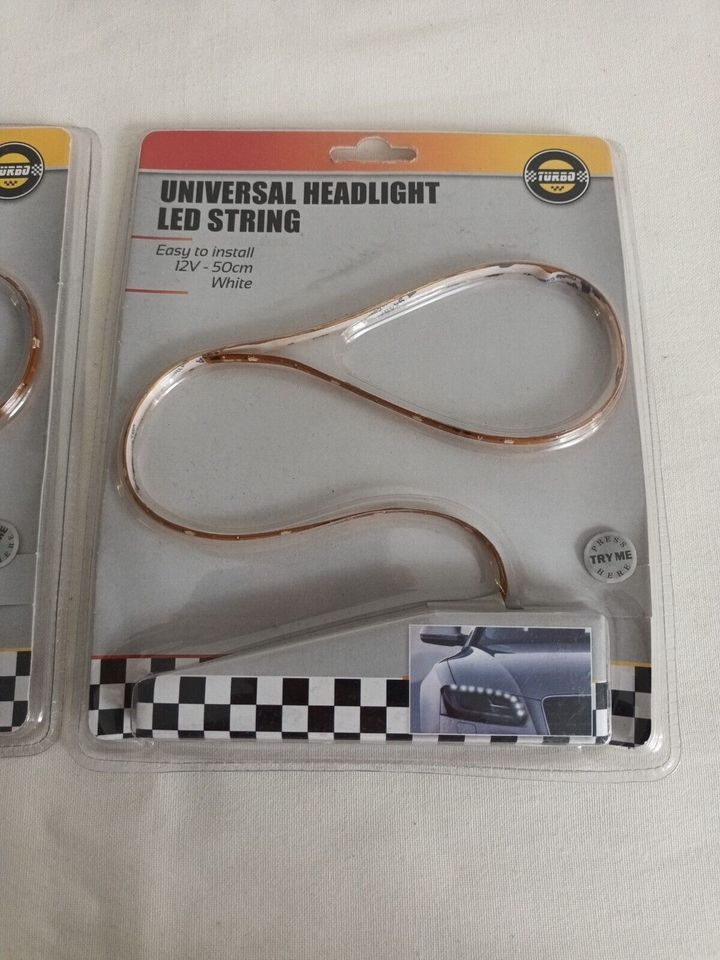 Universal Headlight LED String | 2 Stück als Set zusammen neu ovp in Essen