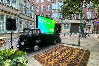 VW T1 Bulli mit Videowand, Messehighlight, LED-Wall, Oldtimer Bremen - Vegesack Vorschau