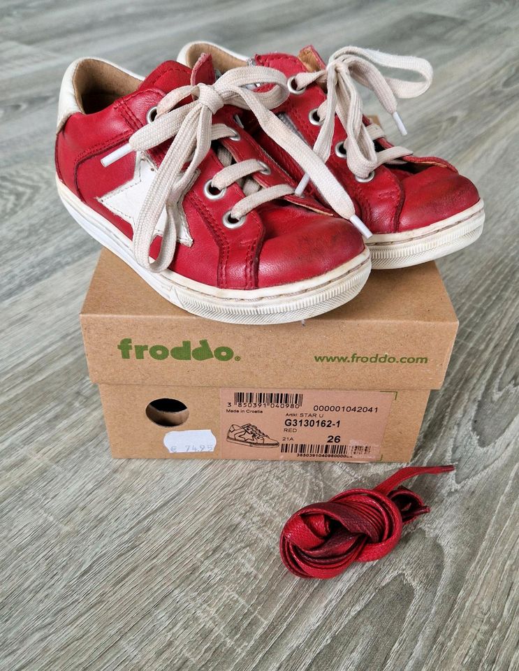 Froddo Sneakers,Leder, Gr. 26, sehr gut erhalten in Roßtal
