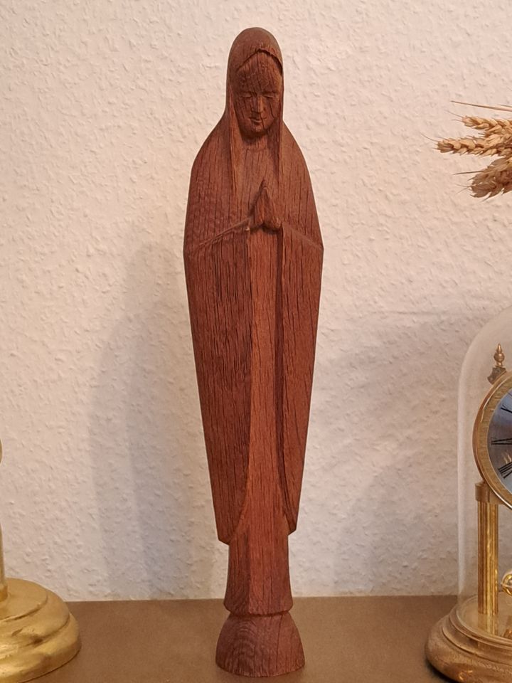 Betende Madonna Maria Heilige Holz Erzgebirge in Leichlingen