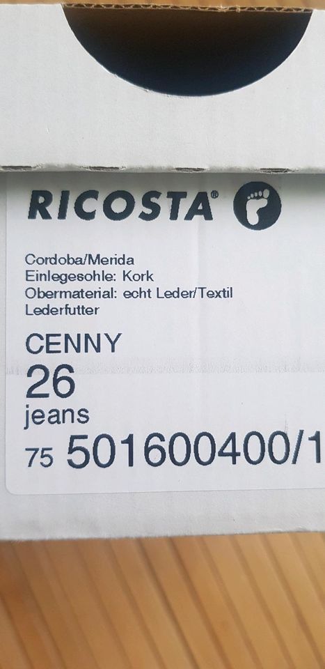 Ricosta Pepino cenny 26 Barfuß barefoot Barfußschuhe Barefootscho in Künzelsau