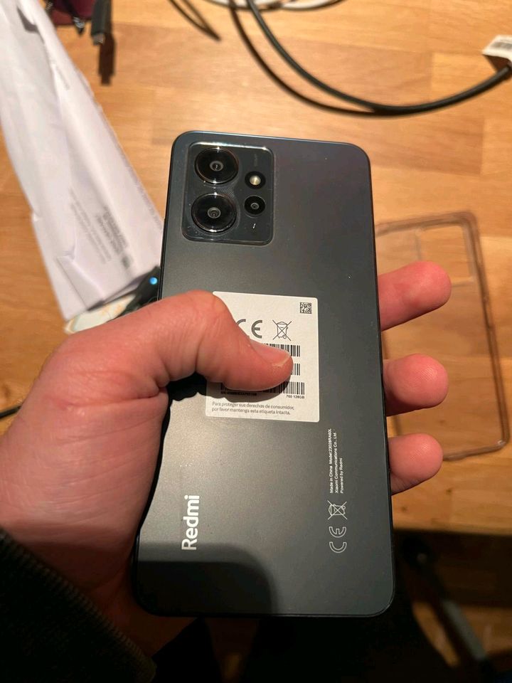 Redmi Note 12 schwarz 128GB Speicher in Bielefeld