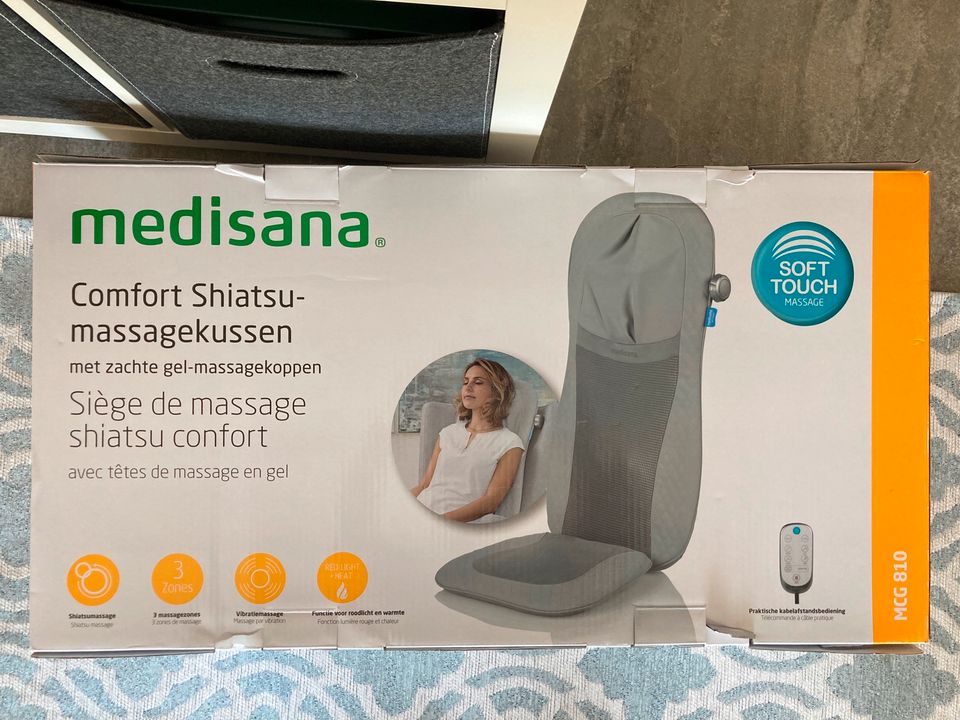 Medisana Comfort Shiatzu-Massagesitzauflage mit Wärme, NP 122 € in Zickeritz