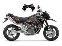 aufkleber kompatibel mit KTM 950 supermoto dekor design black Thüringen - Gera Vorschau