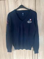 Gaastra, modische Strickpullover, dunkelblau, Logo Druck, L Nordrhein-Westfalen - Plettenberg Vorschau