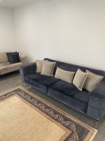 Istikbal Sofa Set Samt mit Schlaffunktion Hessen - Rüsselsheim Vorschau