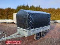 750kg Tandem Hochlader 2.50 x 1.50m mit Hochplane Schwarz Sachsen-Anhalt - Sülzetal Vorschau