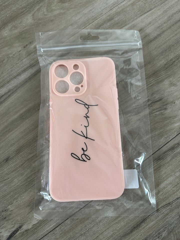 Handyhülle neu rosa be Kind Silikon iPhone 14 Pro Max Rose in Altshausen