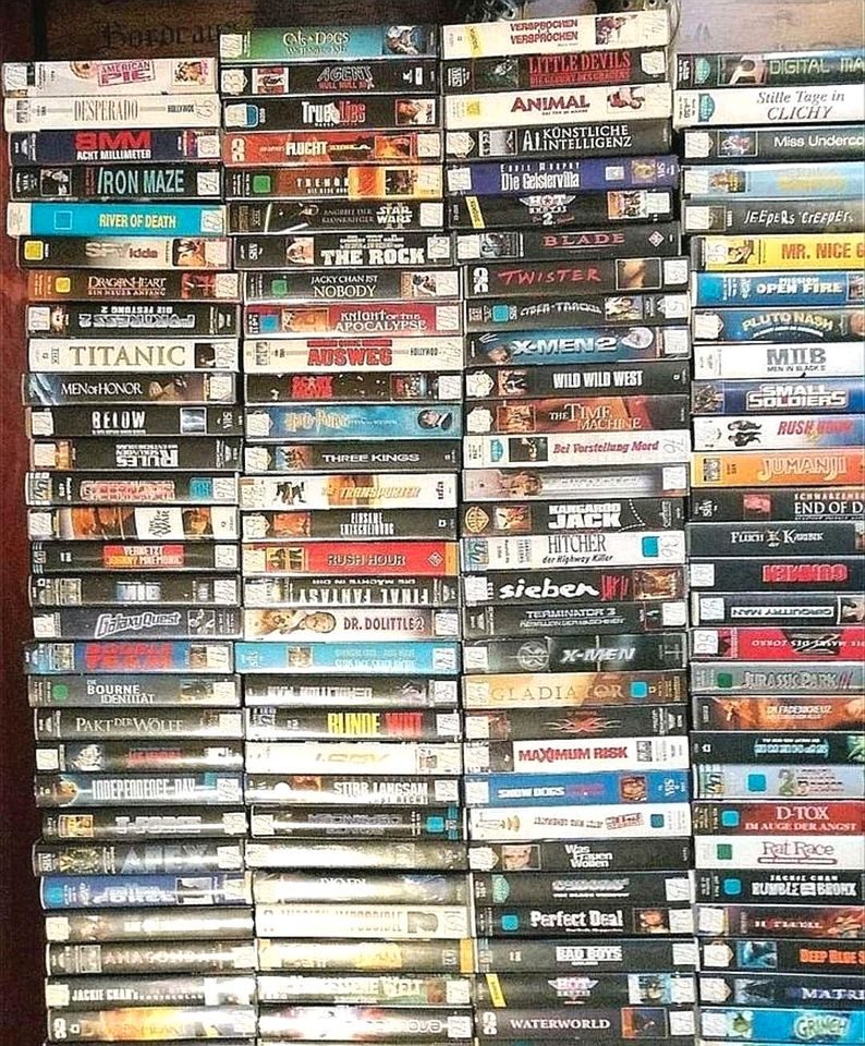 VHS Videokassetten ca 238 Stück in Ahlerstedt