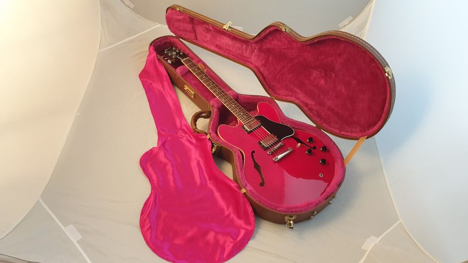 Gibson ES-335 Cherry Red 1995 Semi Hollow - Neuwertiger Zustand in Kalkar