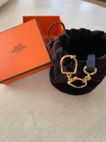 Hermès Armband Mini Double Tour Harnais schwarz gold Stuttgart - Stuttgart-West Vorschau