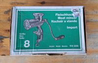 FLEISCHWOLF Größe 8 aus Gusseisen, neu in original Karton Bayern - Marktleuthen Vorschau