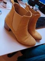Stiefeletten Größe 40 Tamaris gelb senf Niedersachsen - Bad Iburg Vorschau