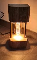 Vintage Lampe Stehlampe Altholz Fachwerk Paulmann DIY Hessen - Calden Vorschau