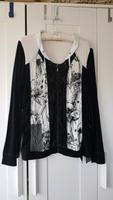 Shirt Biba Gr. M 38/40 schwarz weiß Bluse Shirtjacke NEU Hessen - Wiesbaden Vorschau