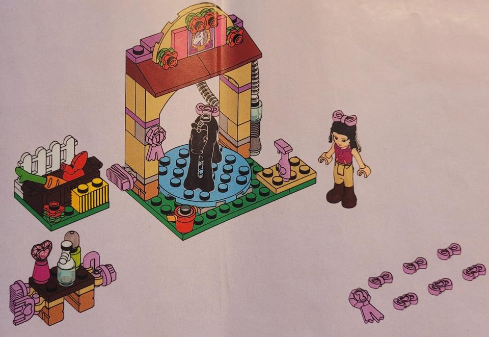 Lego Friends 41123–Waschhaus Emmas Fohlen-100% vollständig & OVP in Velbert