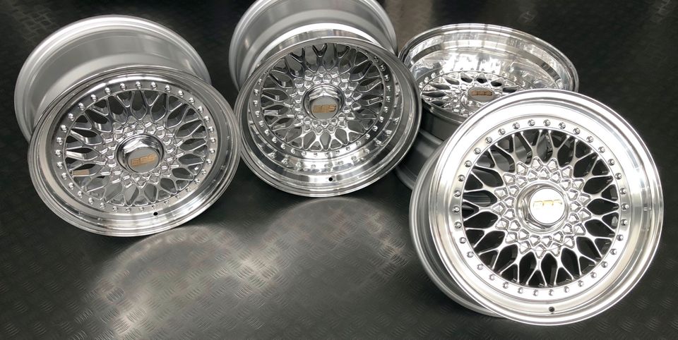 BBS RS302 RS212 8+10,5x17 BMW E36 Z3 E24 E31 E32 E34 Alufelgen in Ebrach