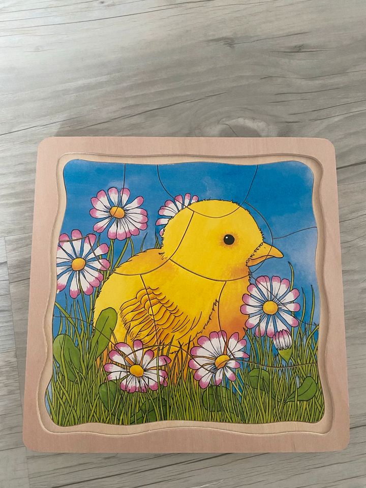 Goki Schichtenpuzzle das Huhn in Jörl