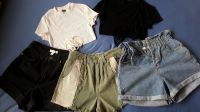 Kleiderpaket Shorts/Shirts Gr. XS/34 5 tlg. Teens Sachsen - Hartmannsdorf bei Kirchberg Vorschau