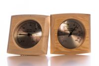 NEU Set Sauna Thermometer Hygrometer Holz Klimamesser Hessen - Homberg (Efze) Vorschau