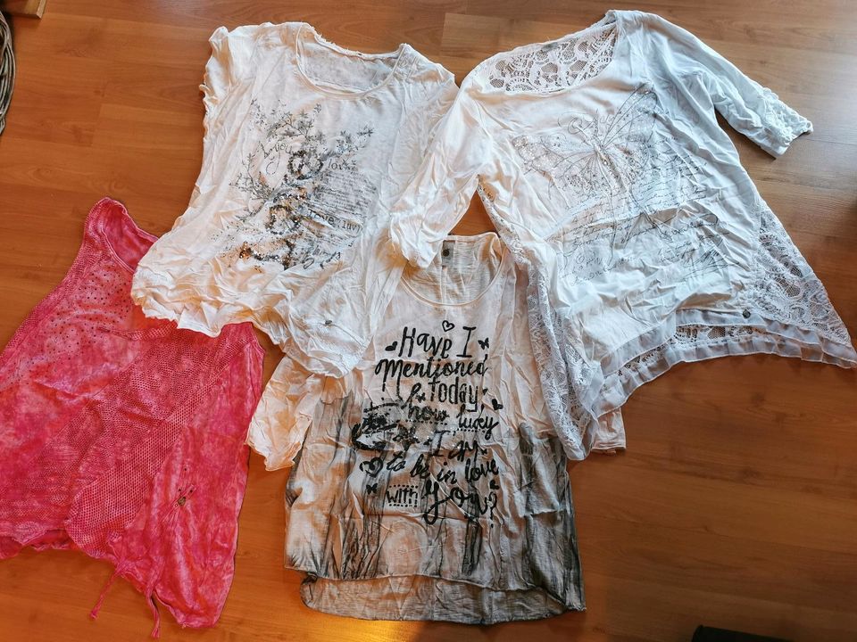 4 Tredy Shirt Shirts Set Größe 44 / 46 in Nauort