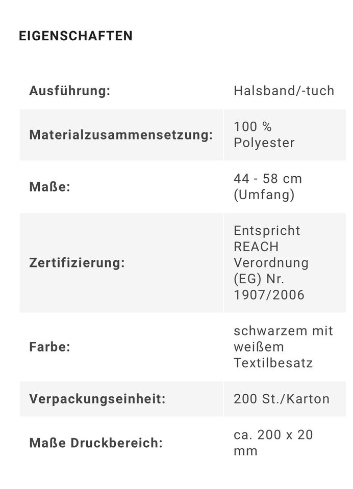 6x Sublistar® Tierhalsband mit stabilem Verschlussclip! in Schönau