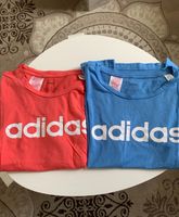 2 Adidas T-Shirts - blau und pink Nordrhein-Westfalen - Bottrop Vorschau