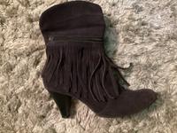 Tamaris Stiefelette Lila Fransen Hippie Western Gr.39 Wildleder Bayern - Poing Vorschau