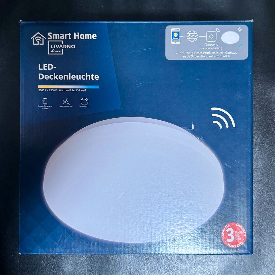 Lidl Livarno Smart Home LED Deckenlampe Zigbee Hue Ikea Smart in  Niedersachsen - Ritterhude | eBay Kleinanzeigen ist jetzt Kleinanzeigen