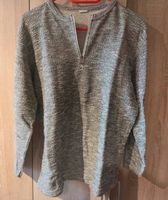 Damen Pullover Sweatshirt Grau Zip up vintage Langarmshirt Niedersachsen - Scharnebeck Vorschau