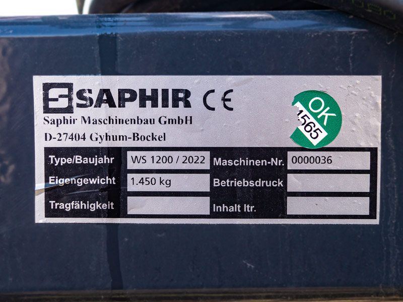 Saphir Ackerstriegel Weedstar WS 1200 in Gera