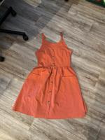 Orangenes knielanges Kleid Thüringen - Bad Salzungen Vorschau