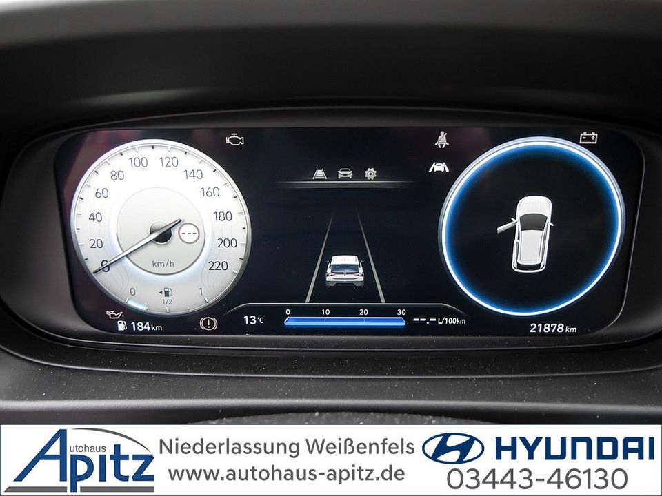 Hyundai i20 1.0 T-GDi Trend KLIMA PDC SHZ RÜCKFAHRKAMERA in Weißenfels