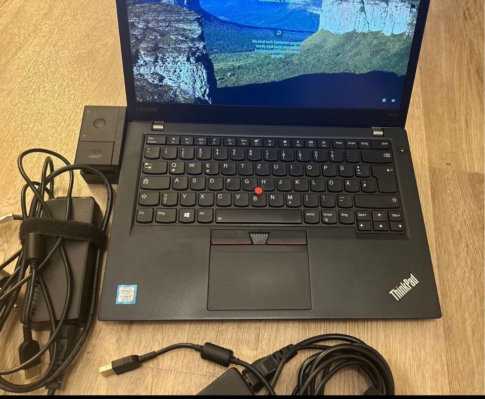 Lenovo Thinkpad T470s Intel I7 24GB Laptop Notebook LTE in Issum