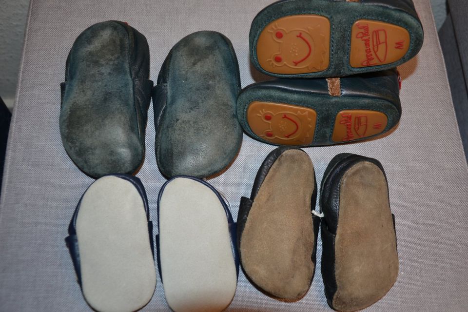 Krabbelschuhe, Babyschuhe, Gr. 16, 17, 18, 19, 20, Maximo Leder in Friedberg