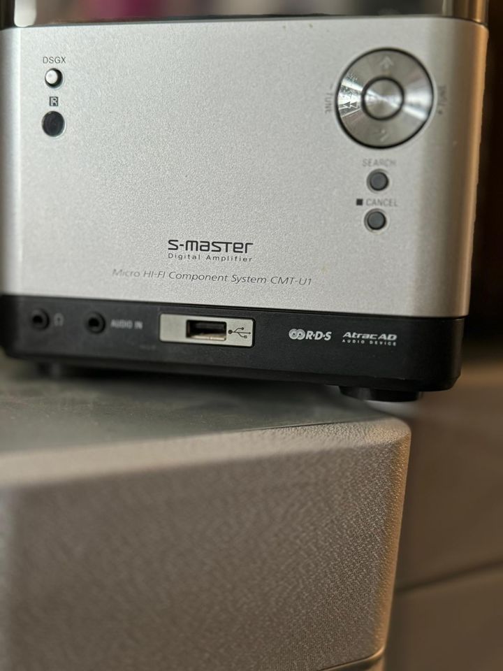 Sony S-Master Micro Hifi Component System CMT-U1 in Issum