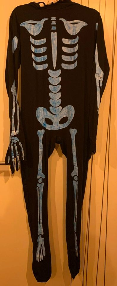 Spandex-Anzug Skeleton in Heusweiler