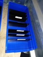 10 Stück blaue Kunststoff Lagerkisten 45x21cm mit Trenner Neuware Saarland - Ottweiler Vorschau