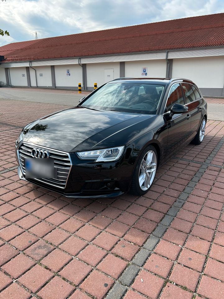 Audi A4 Quattro in Tacherting