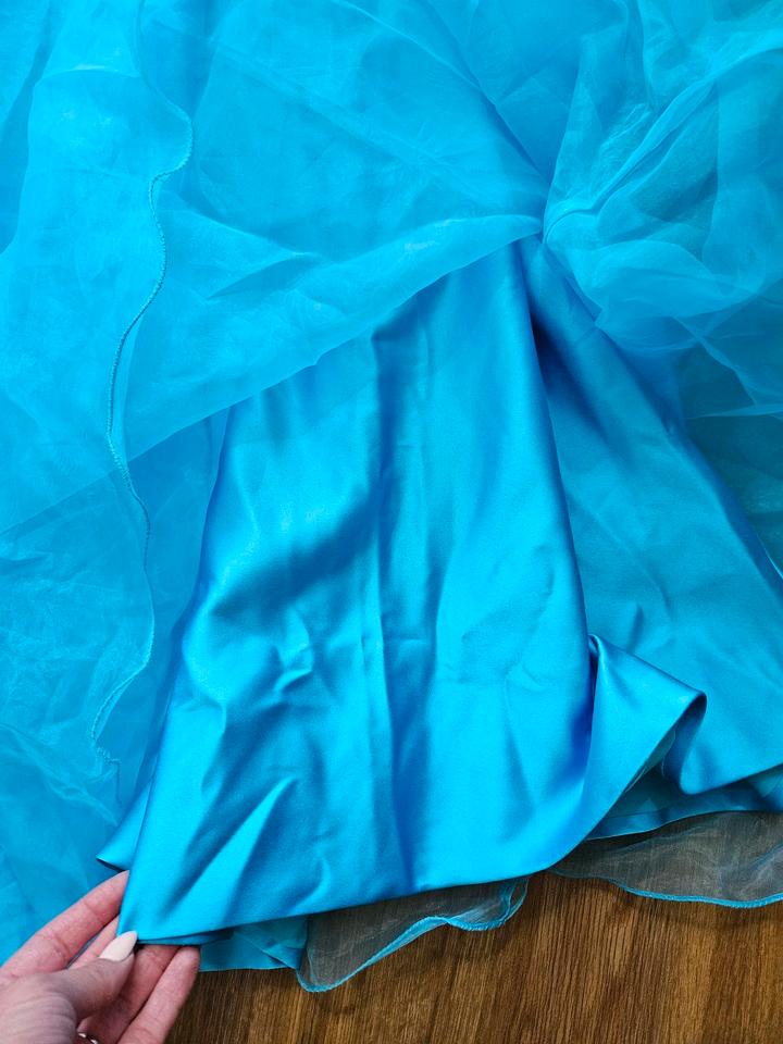 Abendkleid, Kleid, Paillettenkleid, blaues Kleid, langes Kleid in Reutlingen